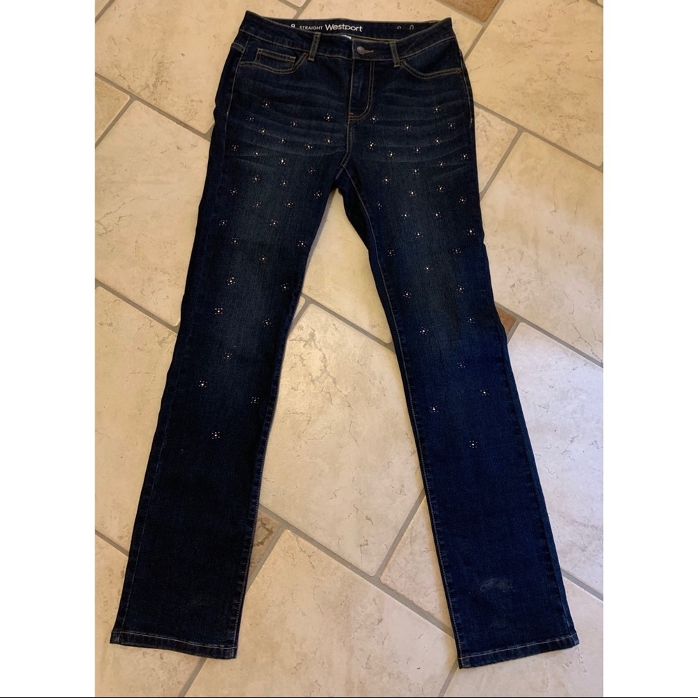 NWOT! Dressbarn Crystal Jeans
